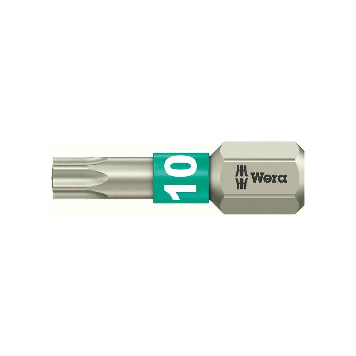 Kärjet Torx®-ruuveille, 1/4 tuumaa C 6,3, ruostumatonta terästä Tx10