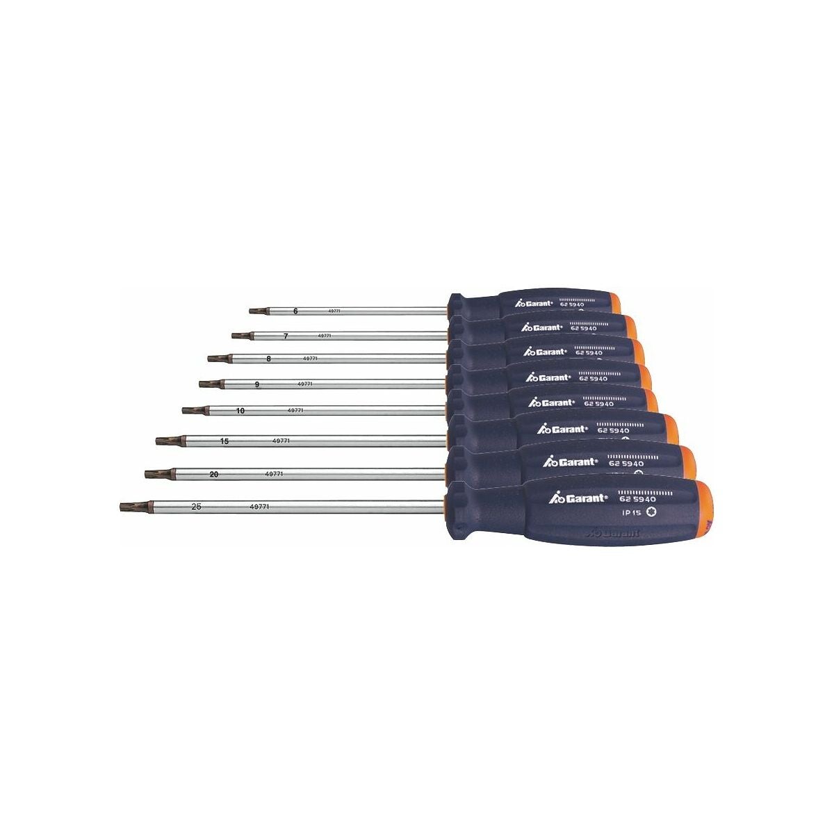 Ruuvimeisselisarja, Torx Plus® -kärjille 8