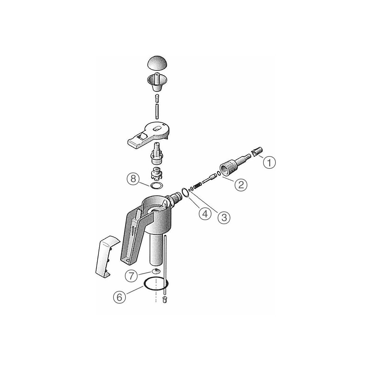 Tarvikesarja painepumpulle nro 083515