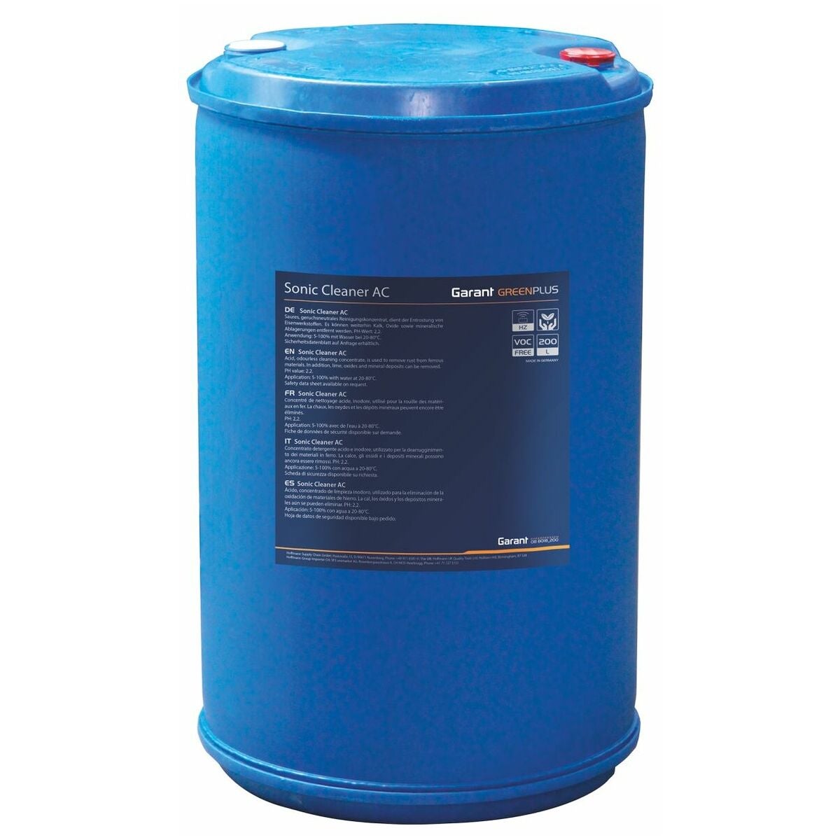 GARANT GreenPlus -ultraäänipesuaine Sonic Cleaner AC, hapan