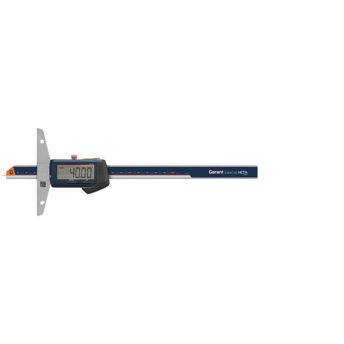 Digitaalinen syvyystyöntömitta HCT IP67 Bluetooth®-toiminnolla 200 mm