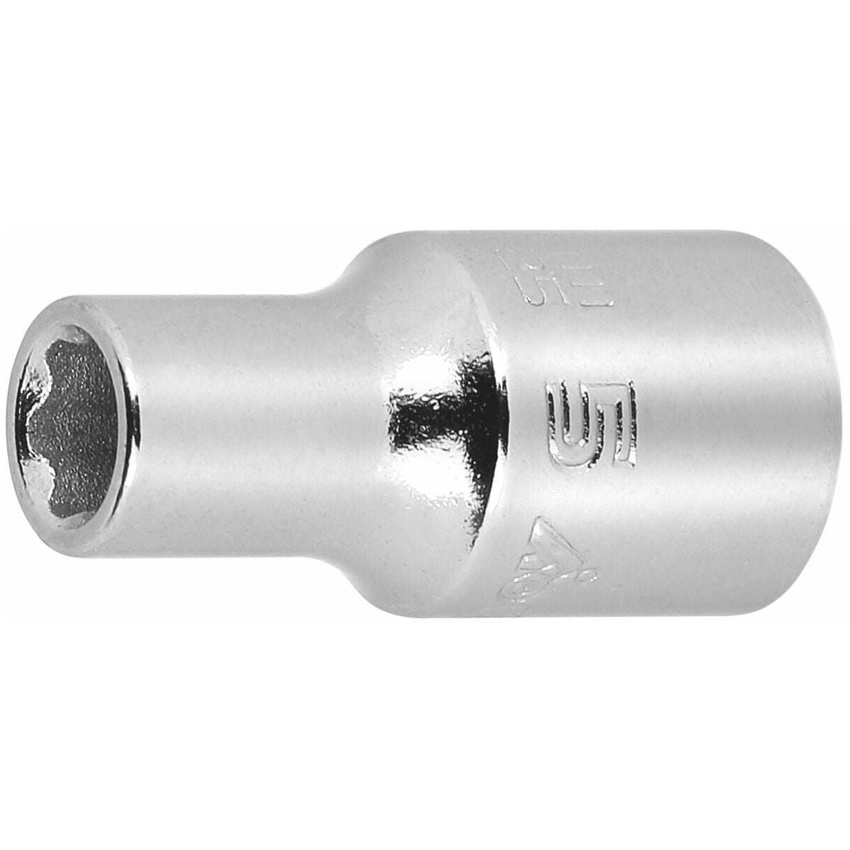 Kuusiokolokärkihylsy 1/4 tuumaa Surface Drive 5 mm