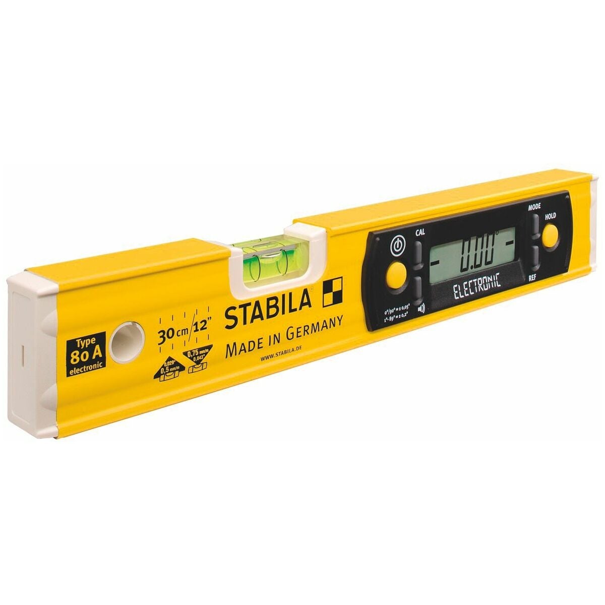 Elektroninen kevytmetallinen vesivaaka 300 mm