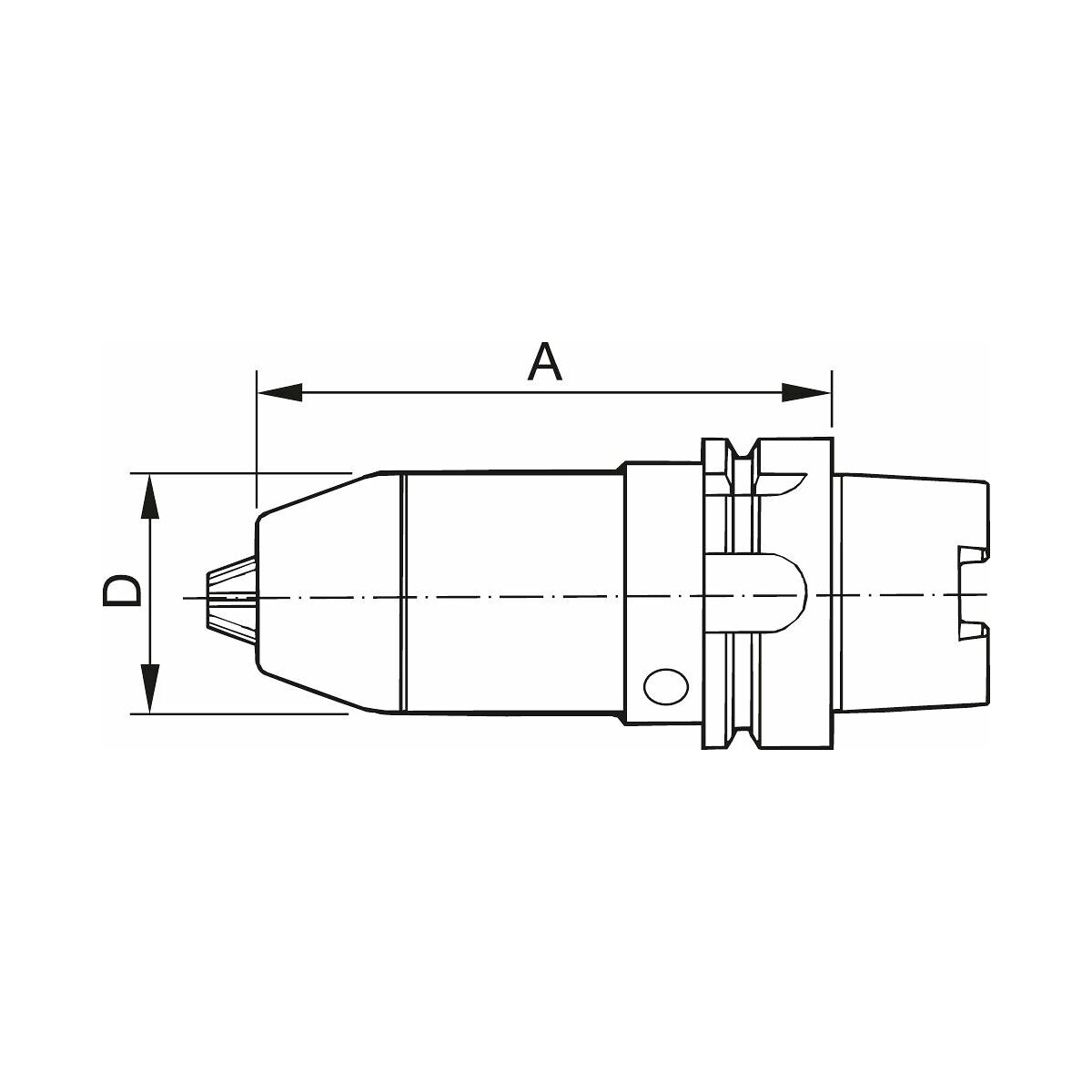 Poraistukat, muoto A HSK-A 100 2,5–16 mm