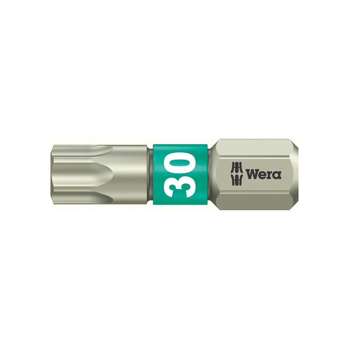 Kärjet Torx®-ruuveille, 1/4 tuumaa C 6,3, ruostumatonta terästä Tx30