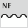 Jyrsintäprofiili: NF