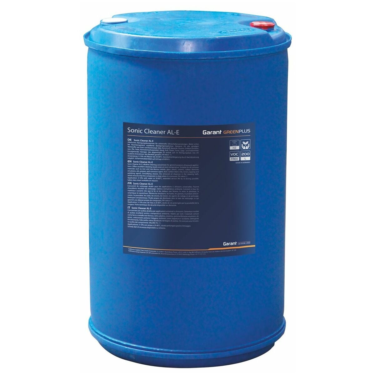 GARANT GreenPlus ultraäänipesuaine Sonic Cleaner AL-E, emäksinen emulgoiva