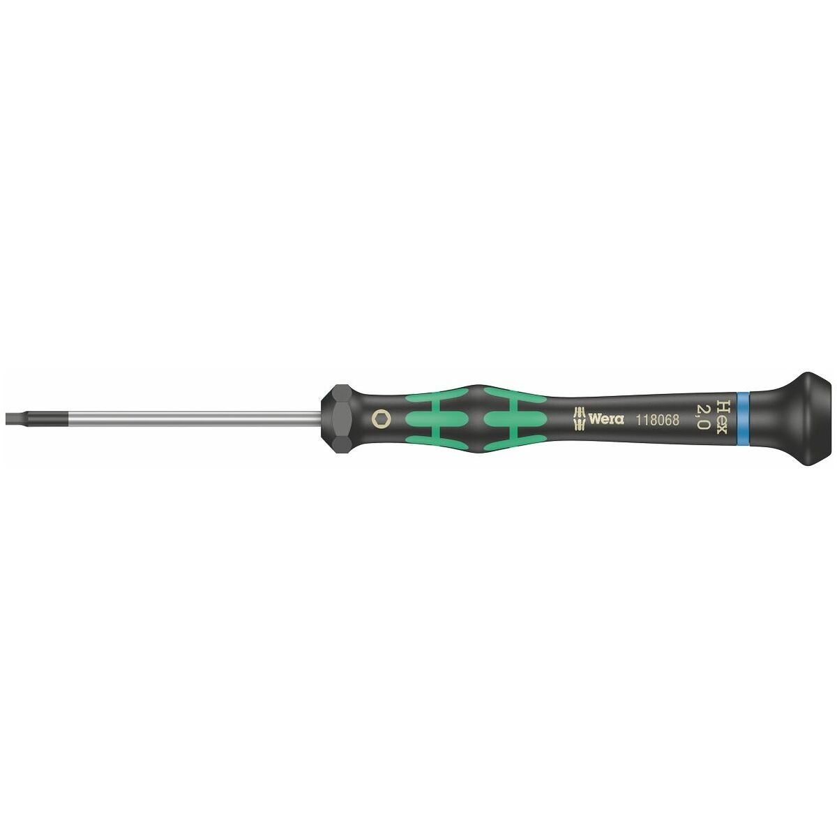 Kuusiokolo-elektroniikkaruuvimeisseli Kraftform Micro 2 mm