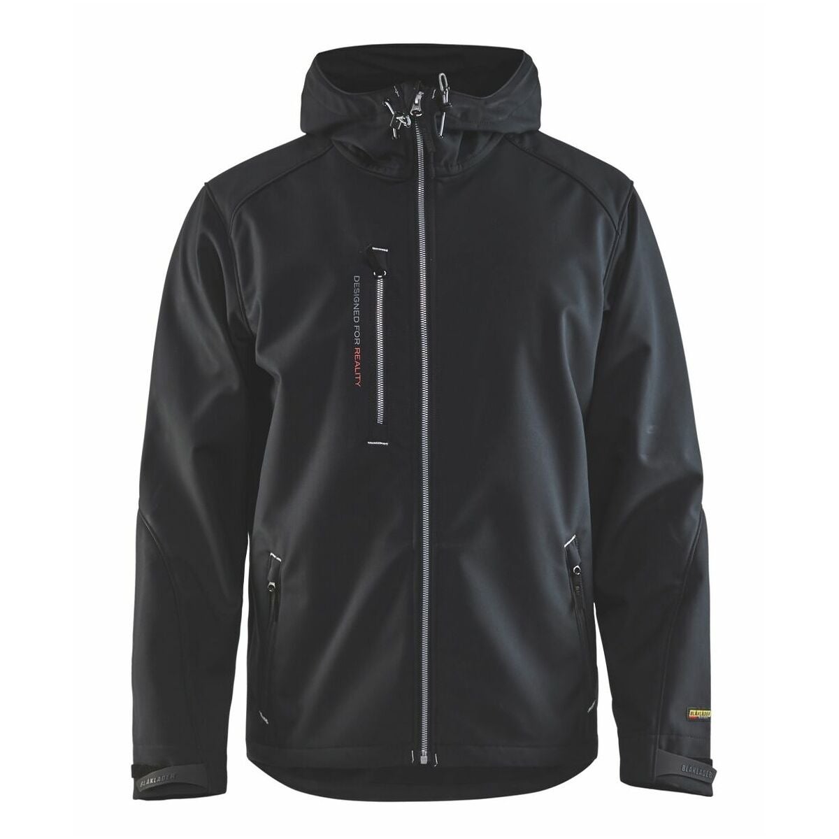 Softshell-takki musta/hopea