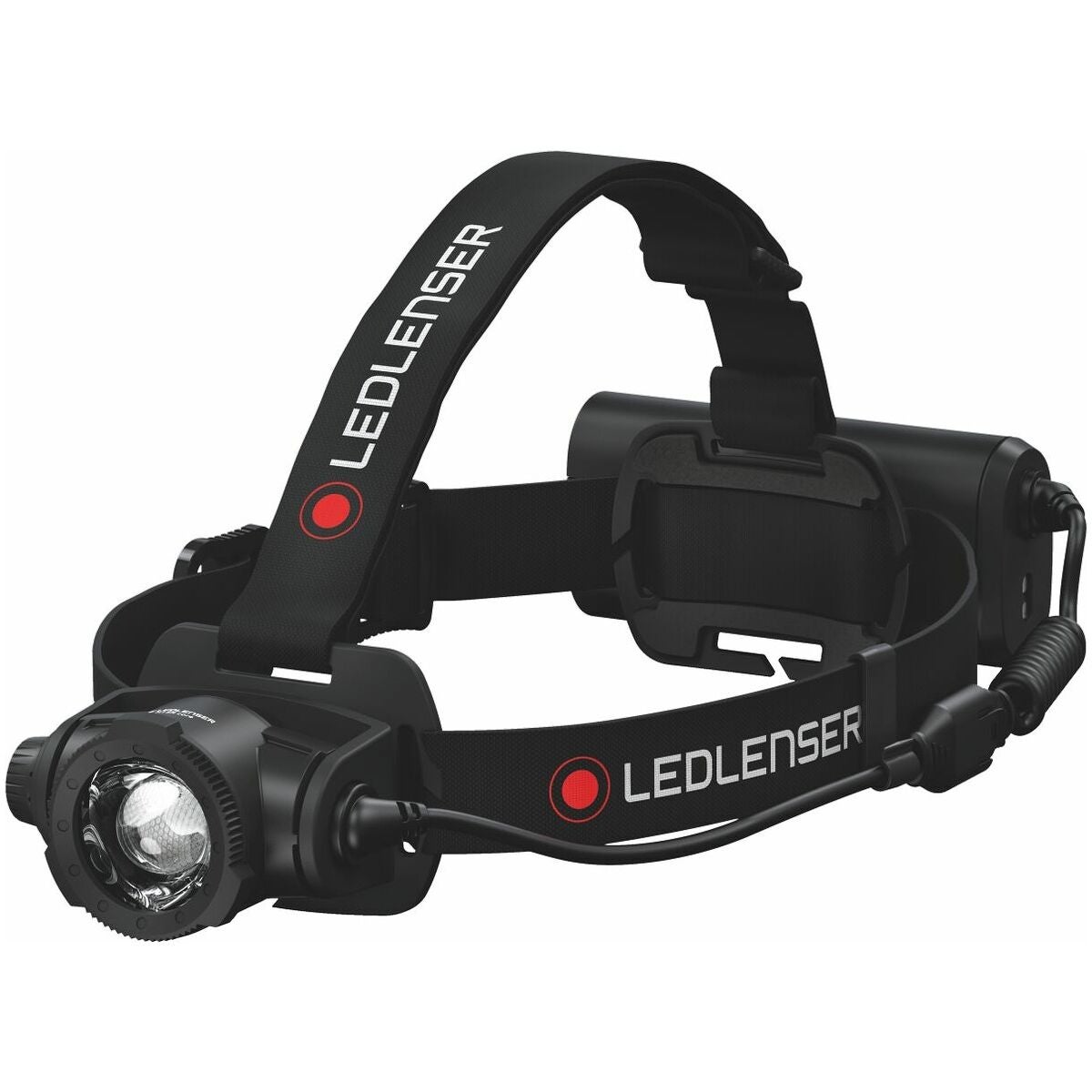 LED-otsalamppu akulla