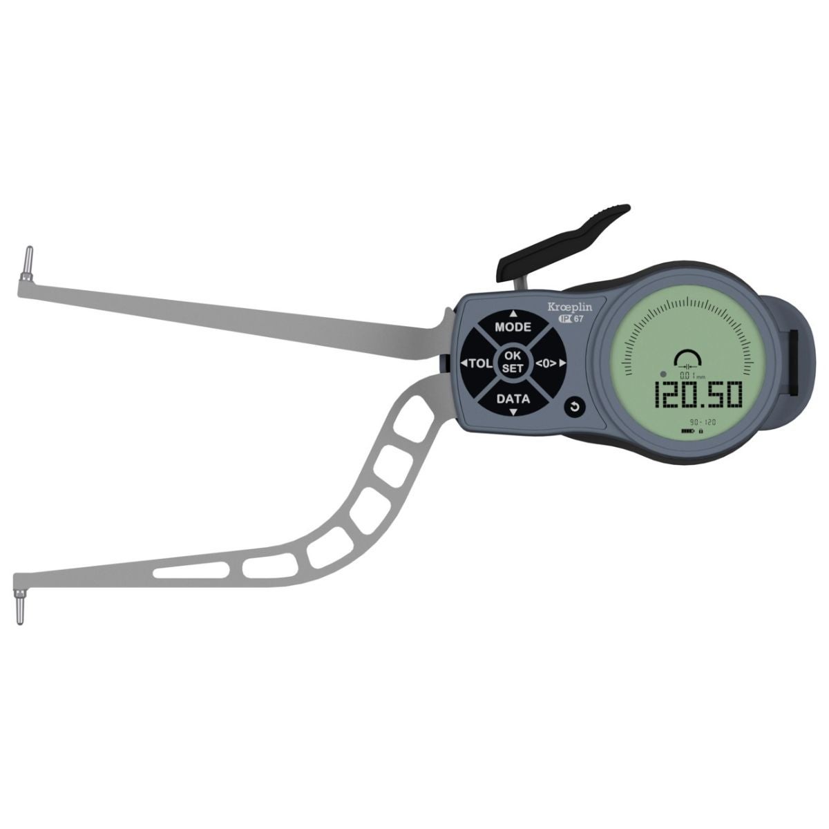 Digitaalinen sisämikrometri pitkällä mittakärjillä 90–120 mm