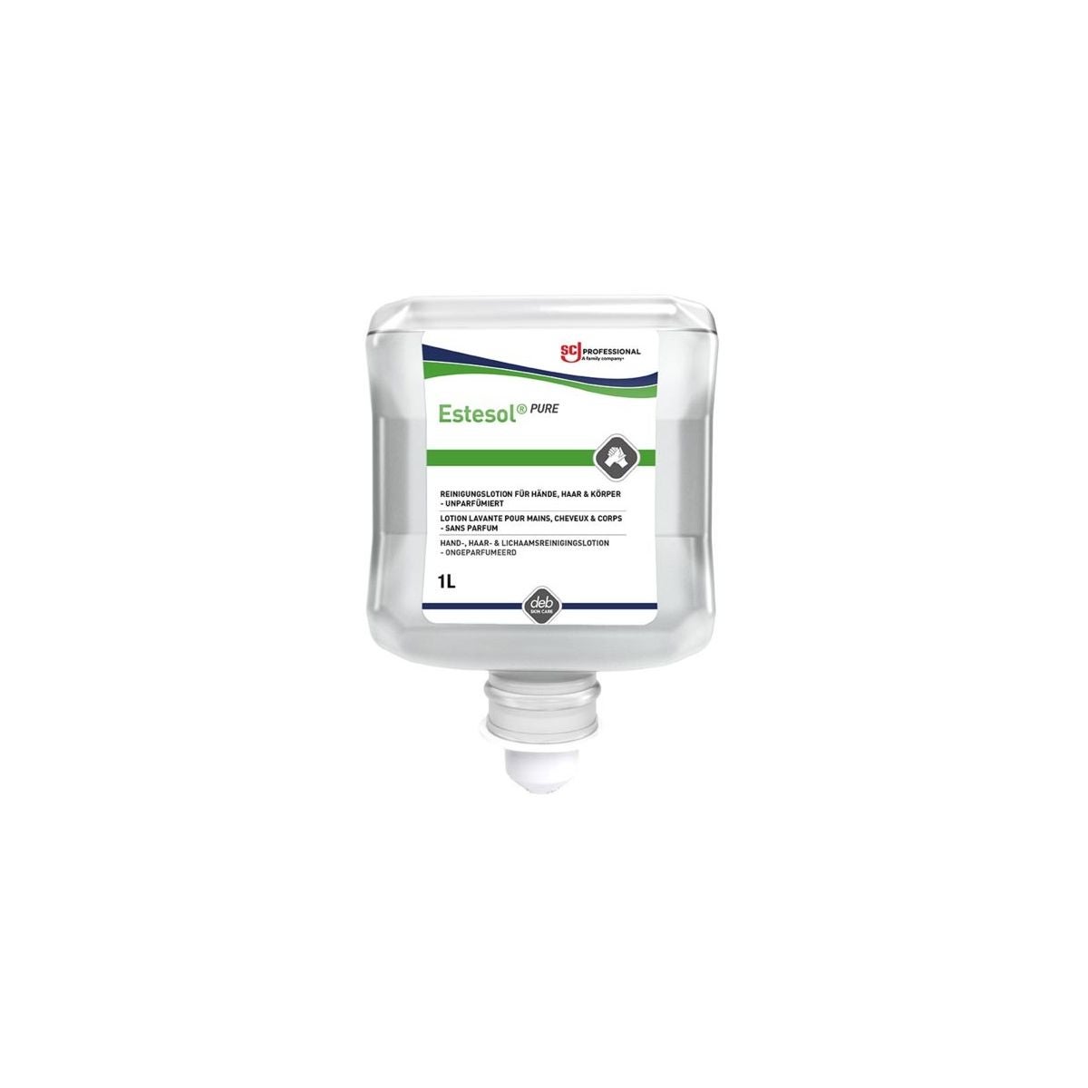 Hellävarainen ihonpuhdistusaine Estesol® PURE