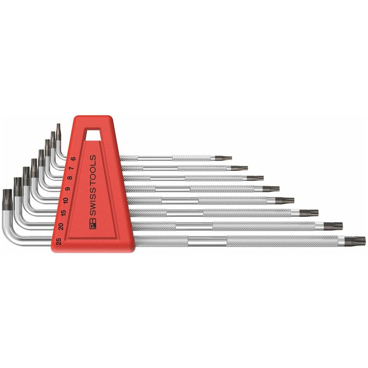 Kulmaruuvitalttasarja Torx®-ruuveille, uritettu 8