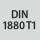 Standardi: DIN 1880 T1