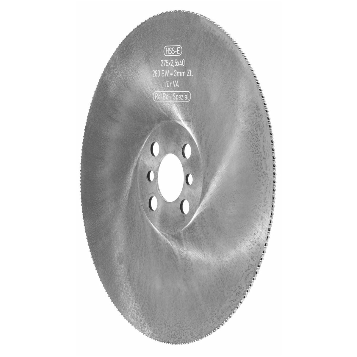 Ruostumattoman teräksen katkaisuterä, hieno 250 × 2 mm