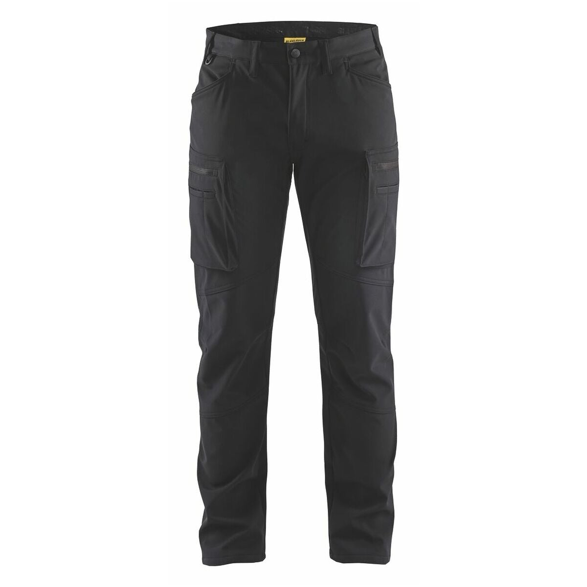 Service-työhousut softshell musta