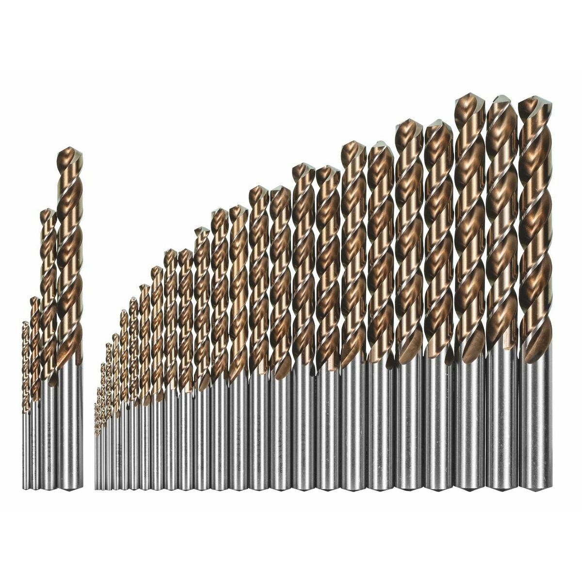 HOLEX CleverDrill -kierrepora-/spiraalporasarja HSS nro 114031 täydennyssarjana, pinnoittamaton 1–13 kb