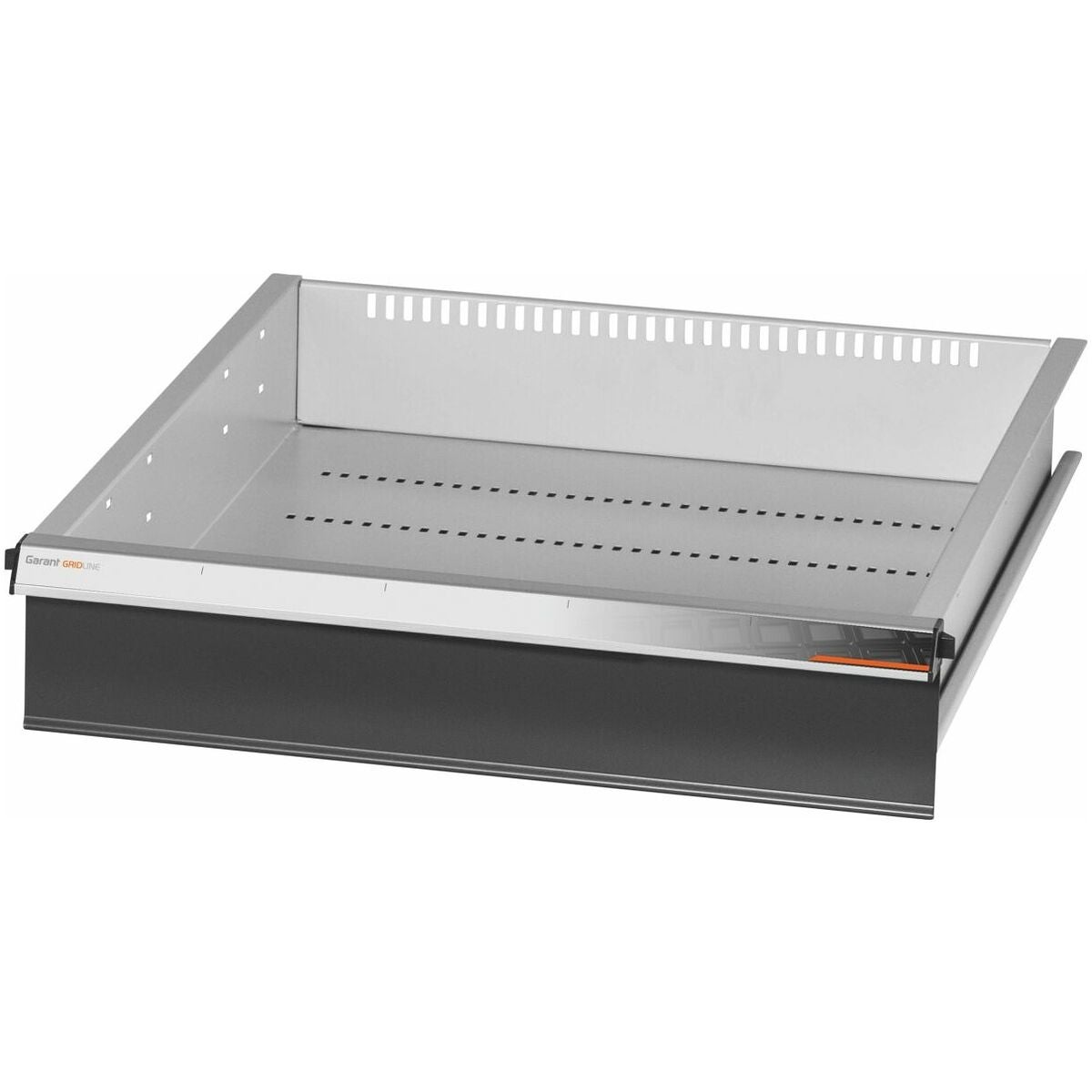 Ulosvedettävä laatikko, yhden käden yksittäislaatikon avauksella, 75 kg 20×24G 125 mm