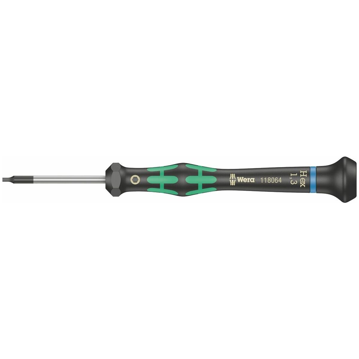 Kuusiokolo-elektroniikkaruuvimeisseli Kraftform Micro 1,3 mm