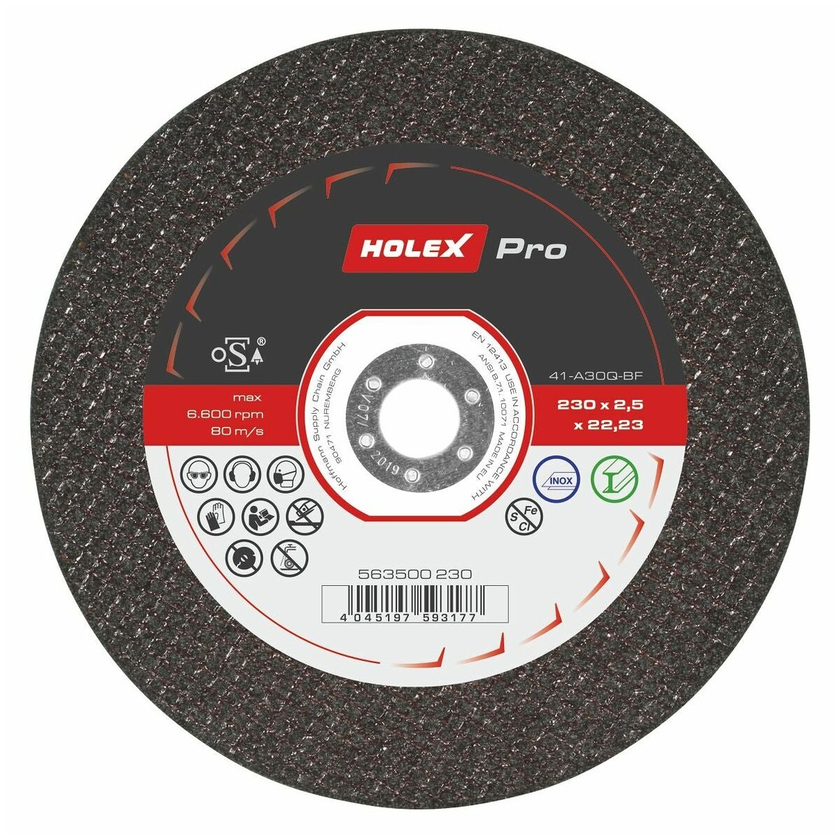 HOLEX Pro katkaisulaikka ”2 in 1” 230 mm