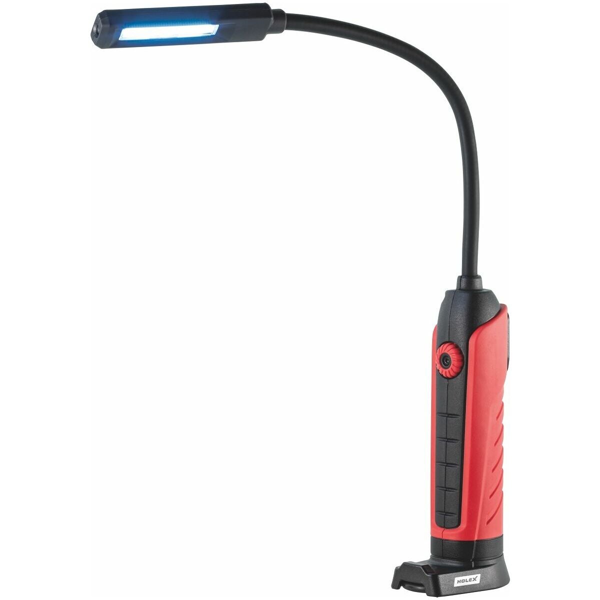Akkukäyttöinen LED-tarkastuslamppu joutsenkaulalla 460