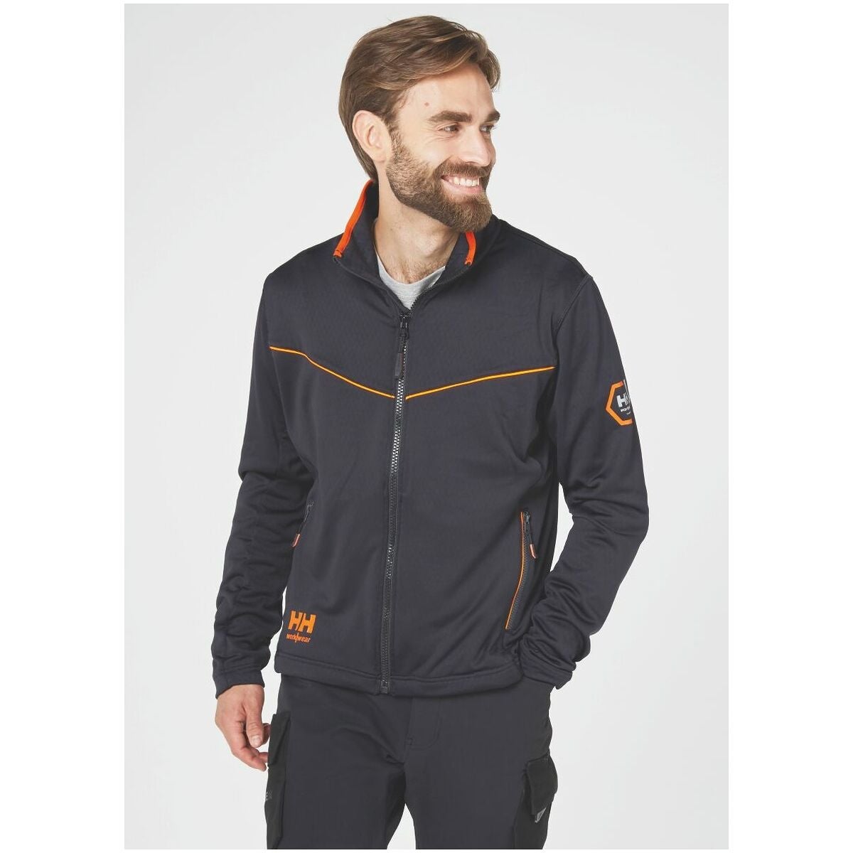 Midlayer CHELSEA EVOLUTION musta / oranssi L