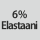 Kangaskoostumus: 6 % elastaania