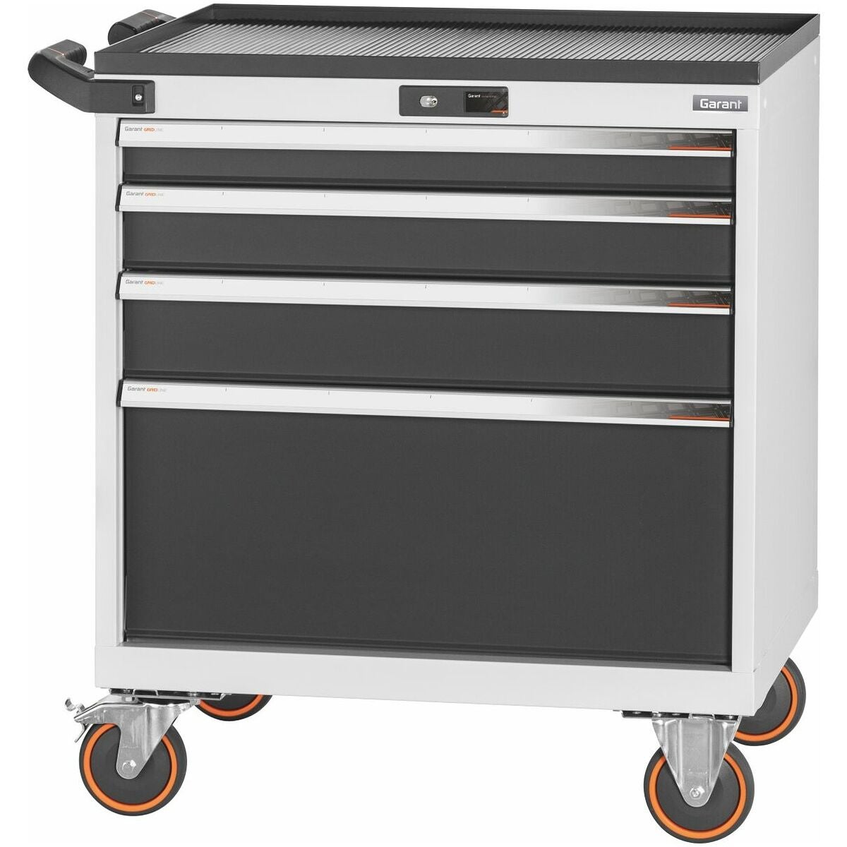 Asennusvaunu ulosvedettävillä laatikoilla 75 kg 26×20G