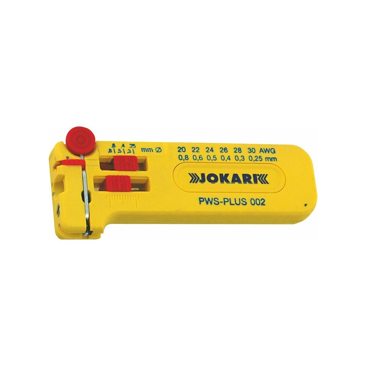 Tarkkuuskuorintatyökalu johdinleikkurilla 0,25–0,8 mm 025-08 mm