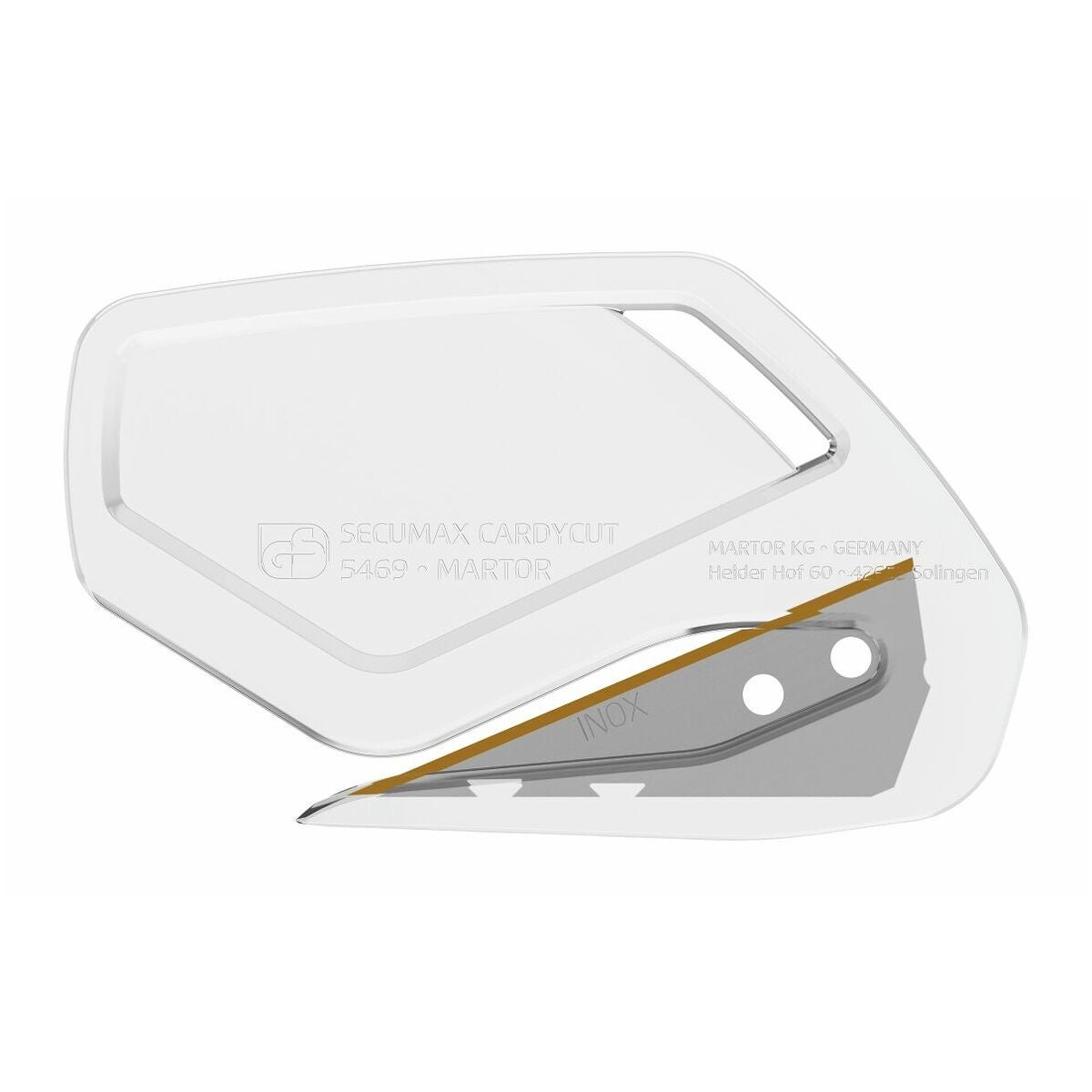 Turvaveitsi SECUMAX CARDYCUT, 10 kpl 10