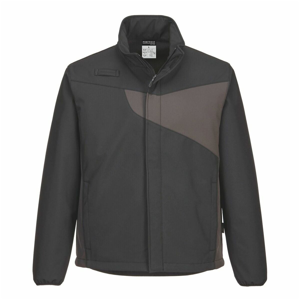 Softshell-takki PW2 musta/harmaa