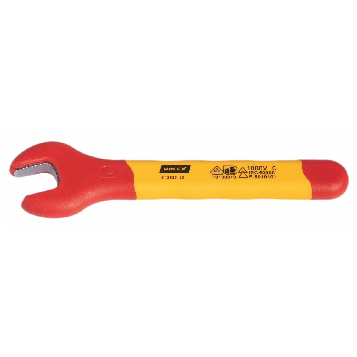 Kiintoavain (U-avain) VDE-eristyksellä, eristetty 10 mm