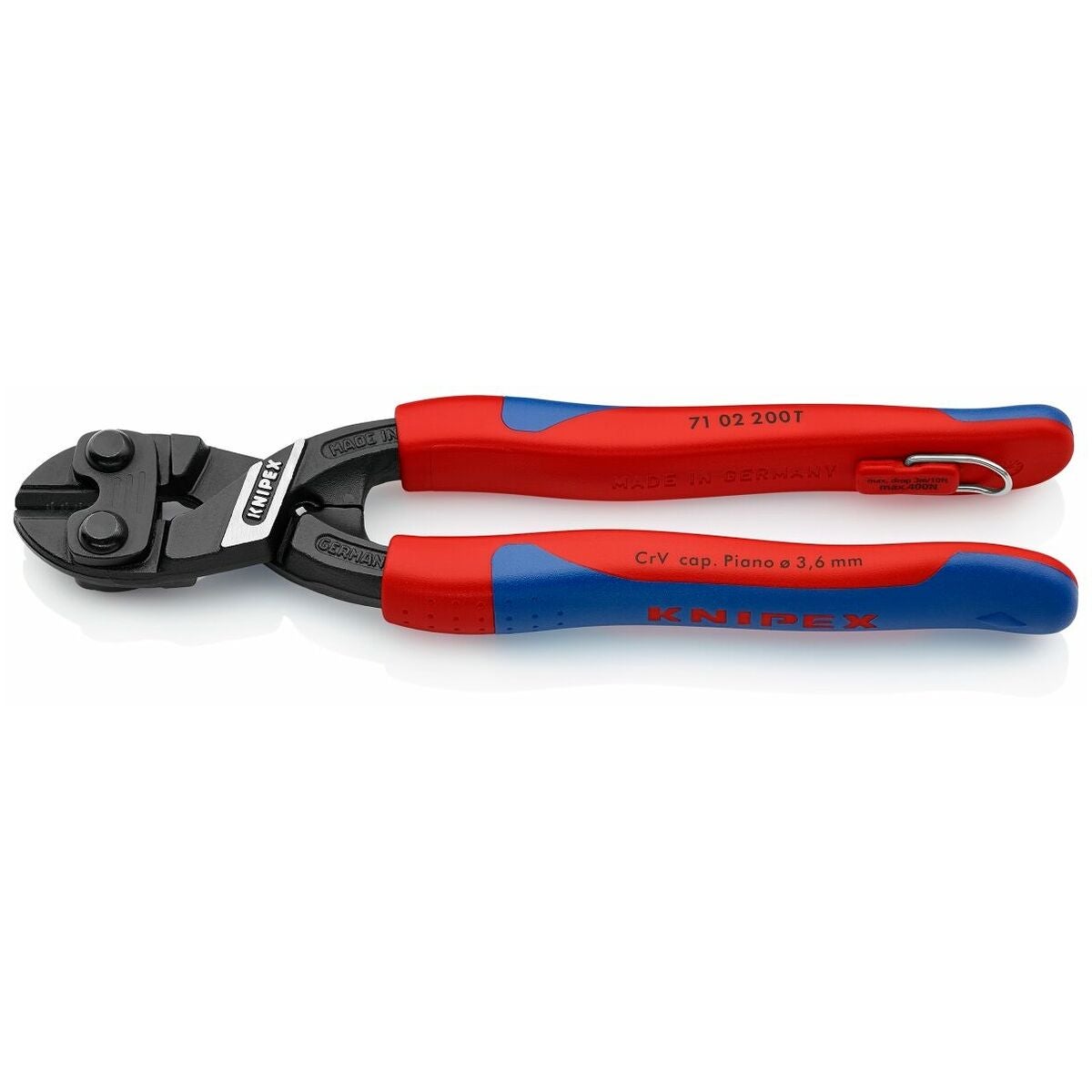 Pieni pulttisakset CoBolt® varmistuslenkillä 200 mm 200 mm