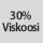 Kangaskoostumus: 30 % viskoosia