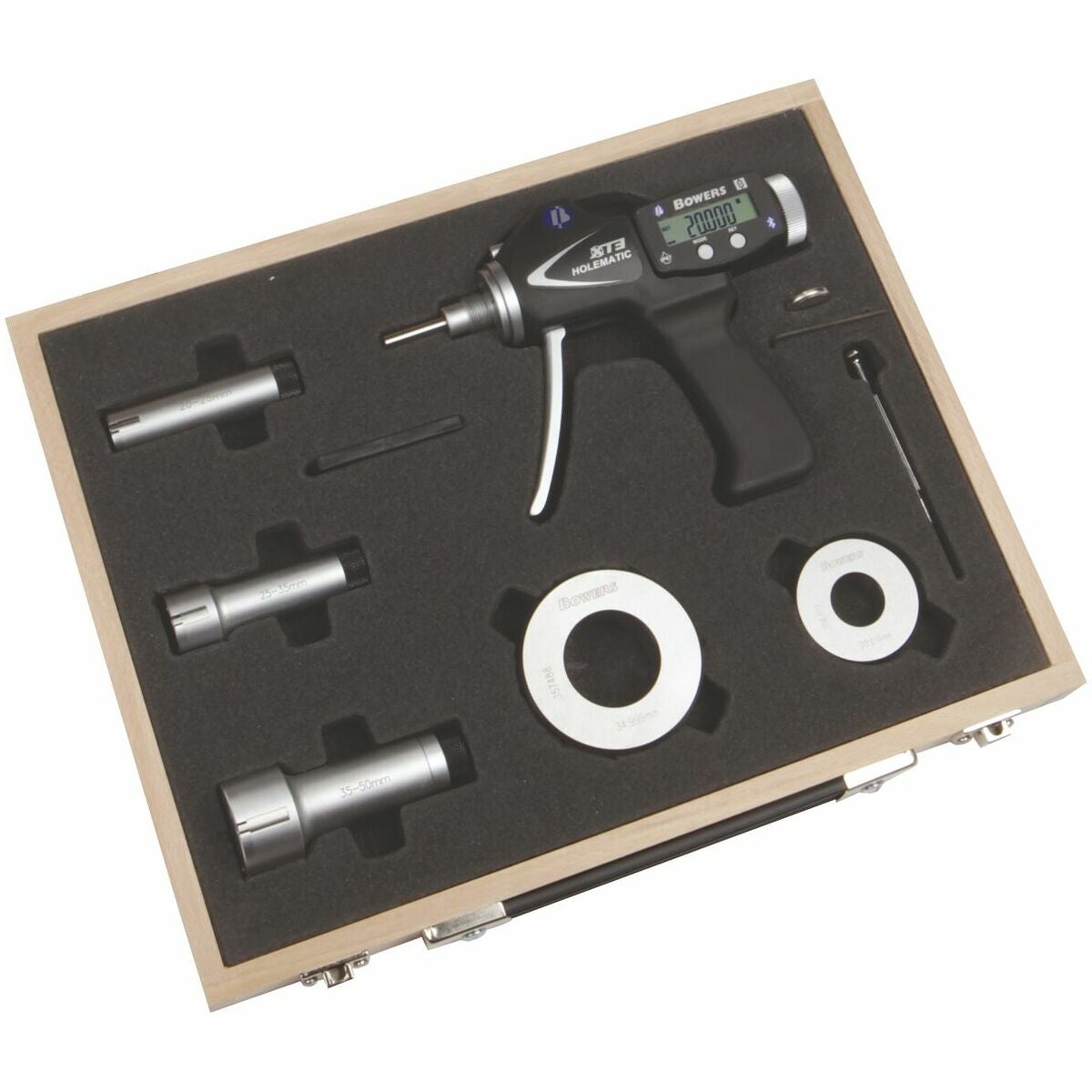 Sarja: digitaaliset XT Holematic -sisäpikamittalaitteet Bluetooth®-toiminnolla 20–50 mm