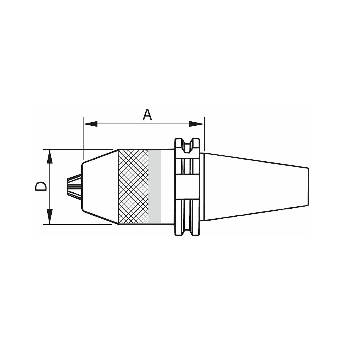Poraistukat muoto A SK 40 1-13 mm