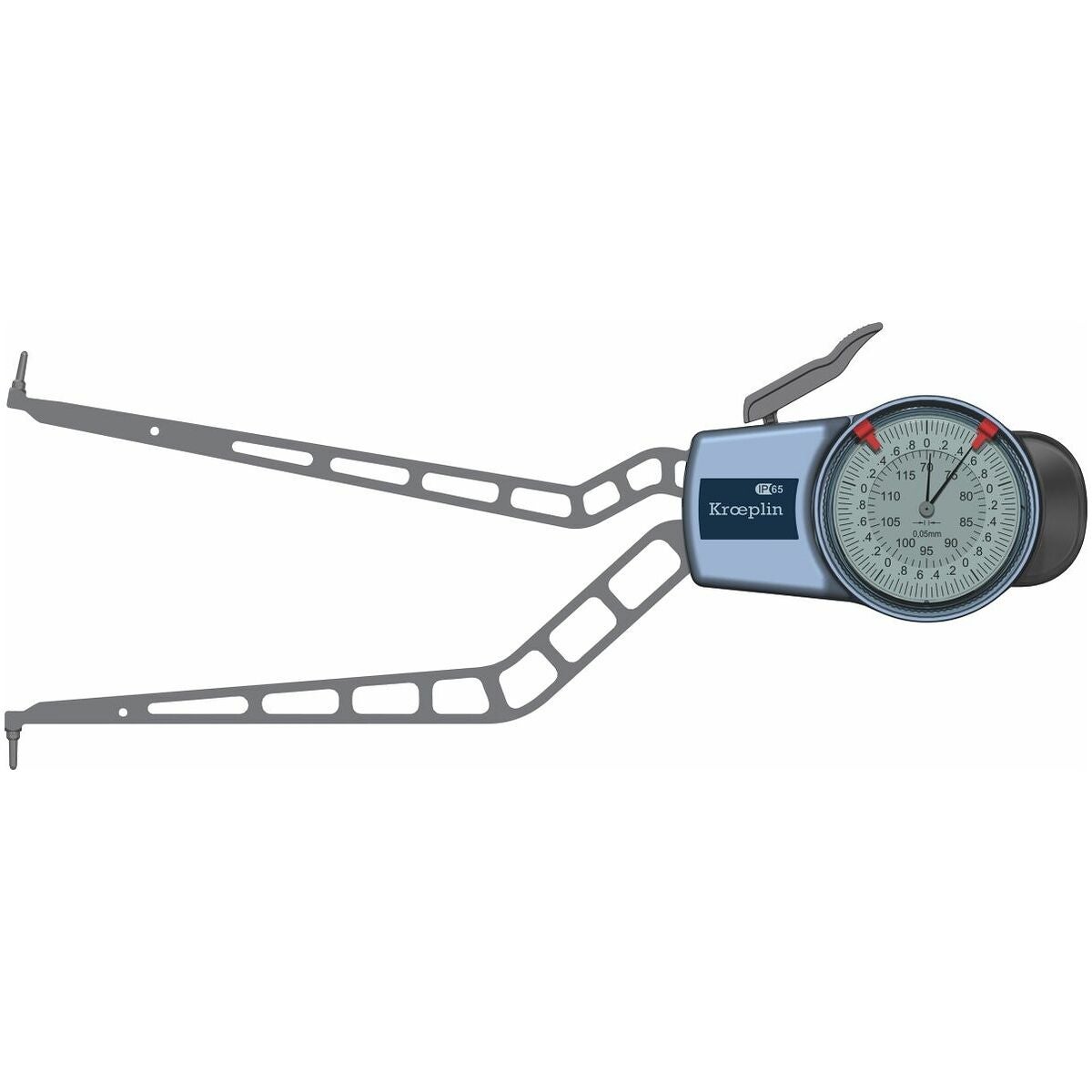 Pikamittalaite sisämittaukseen pitkällä mittakärjillä 70-120 mm