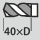 Malli: 40×D