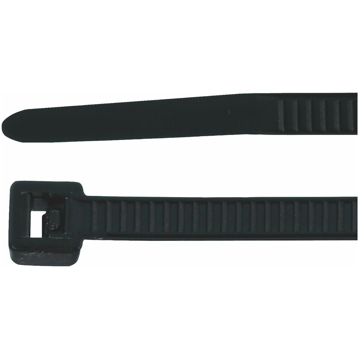 Nippusidesarja T-Tie, musta, 100 kpl