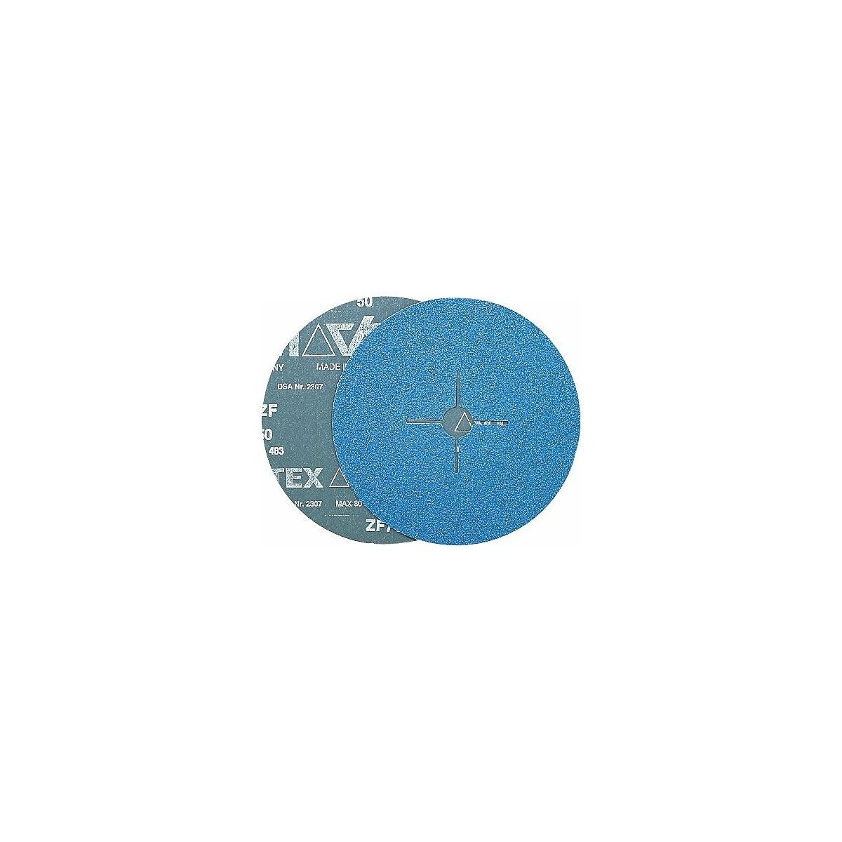 Kuituhiomalaikka ZF 714, zirkoniumoksidi (ZA) ⌀ 115 mm