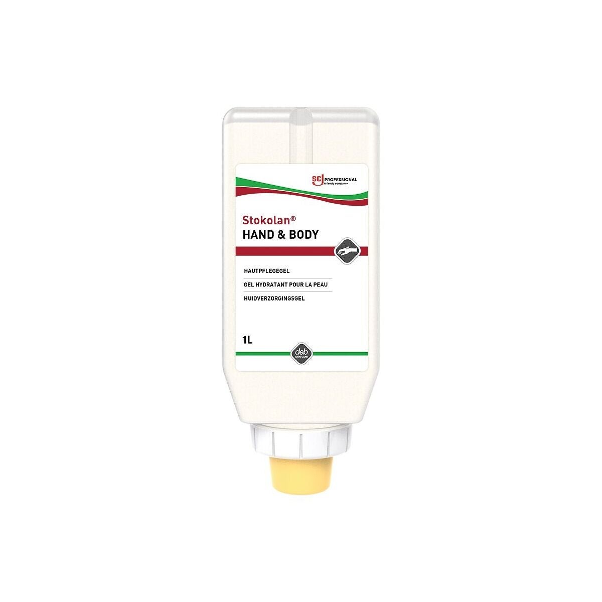 Ihonhoitogeeli Stokolan® HAND & BODY 1000A ml