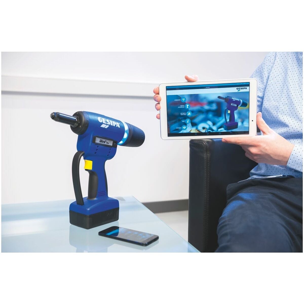 Akkukäyttöinen sokkoniittityökalu iBird® Pro 1 1