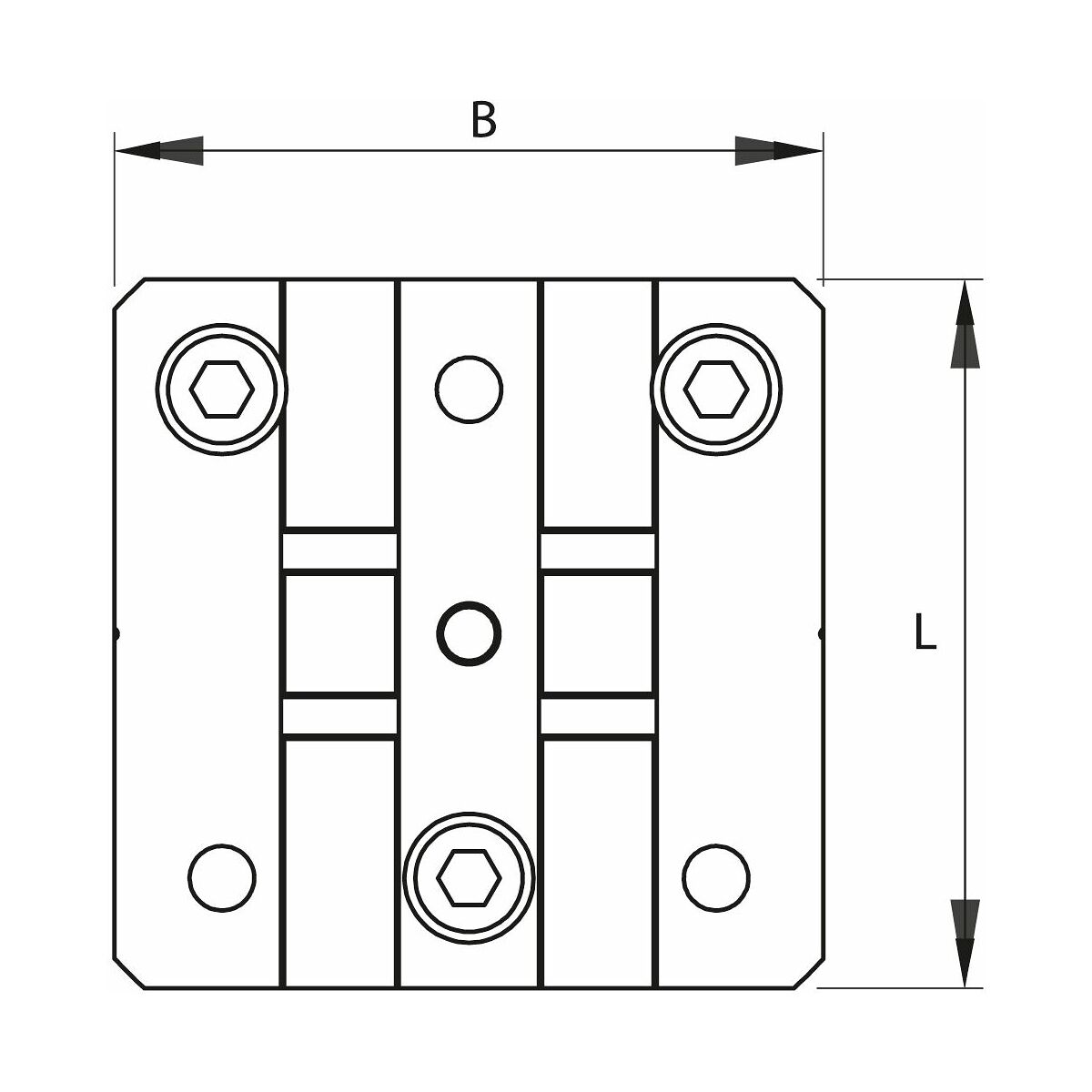 peruspidin, modulaarinen Vdi40m1