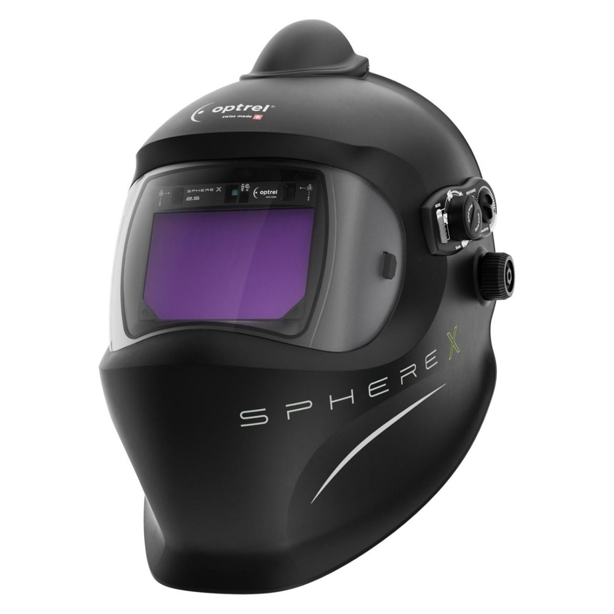 Automaattihitsausnaamio optrel® sphereX 2.5