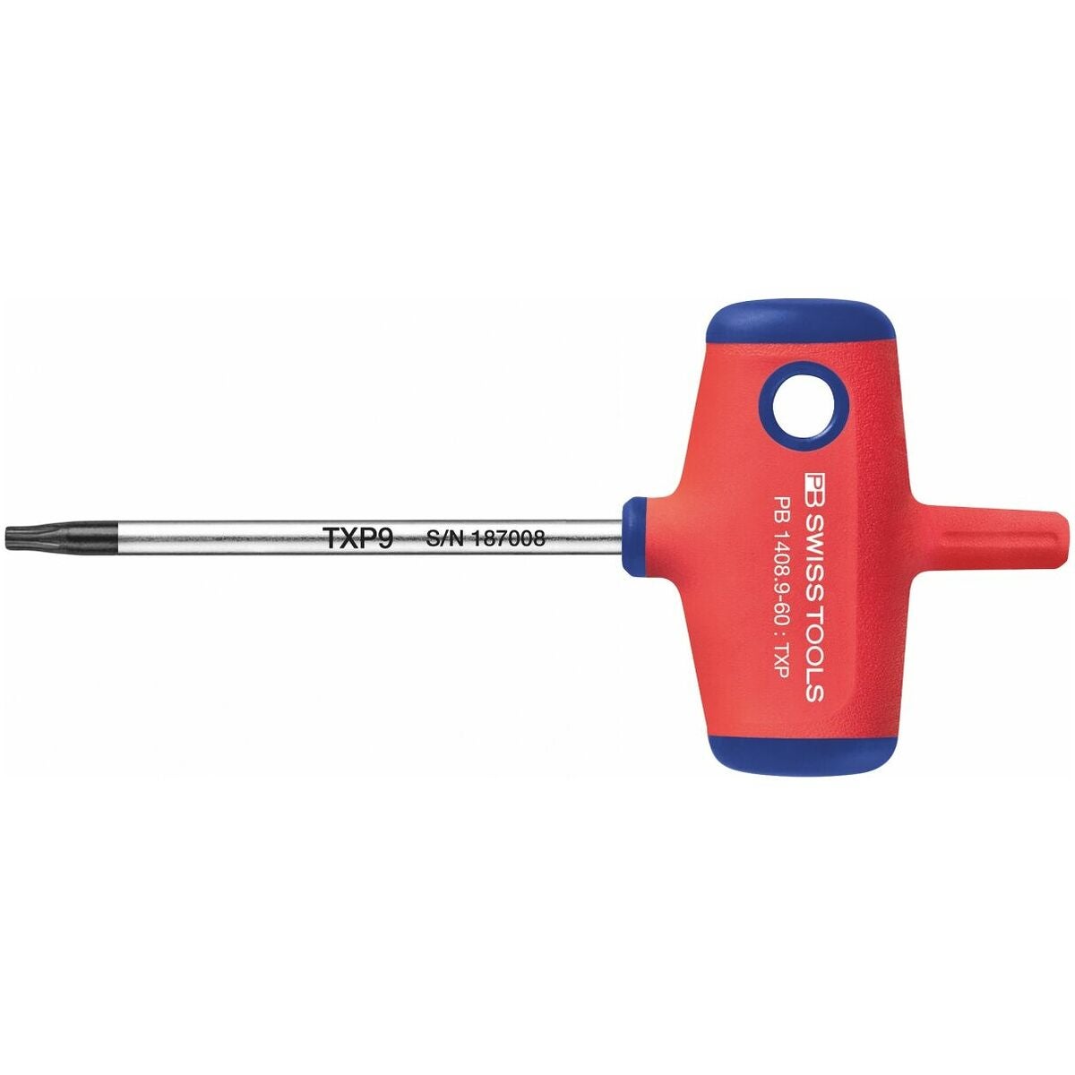 Torx Plus® -ruuvimeisseli, T-kahvalla 9ip