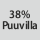 Kangaskoostumus: 38% puuvillaa