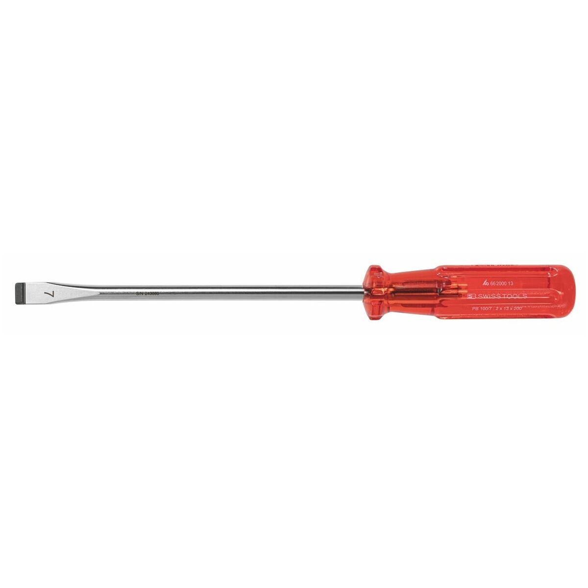 Standarditalttapääruuvimeisseli, muovikahvalla 13 mm