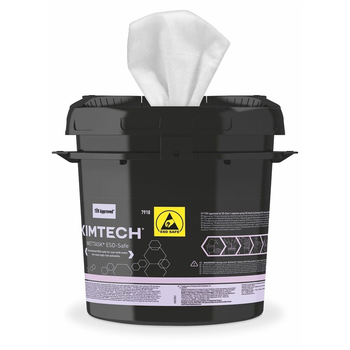 Kimtech™ Wettask™ ESD -pyyhinautomaatti annosteluämpäri K