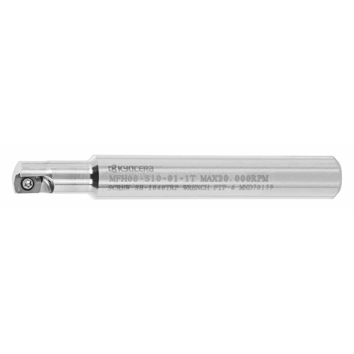 Suurisyöttöjyrsin MFH micro, lieriövarsi 8/1 mm