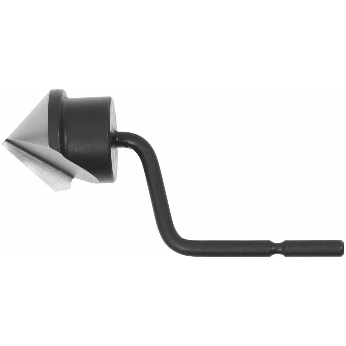 Reikien jäysteenpoistopää HSS 90°, varrella 20 mm
